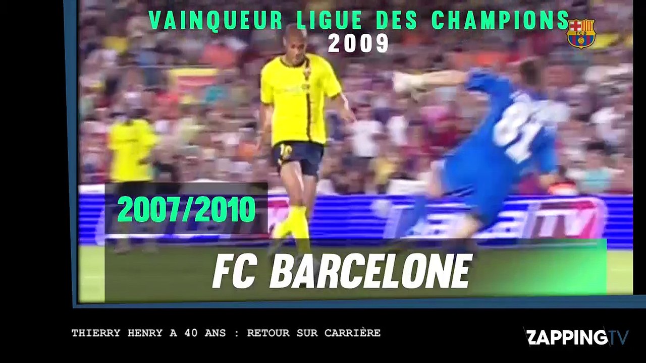 Thierry Henry a 40 ans : retour sur son immense carrière et son évolution physique (Exclu Vidéo)