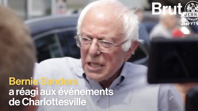 Charlottesville : Bernie Sanders condamne Donald Trump