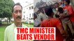 West Bengal : TMC minister beats vendor, later denies, Watch Video | Oneindia News