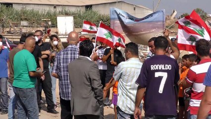 Manifestation au Liban contre l'enfouissement d'ordures en mer