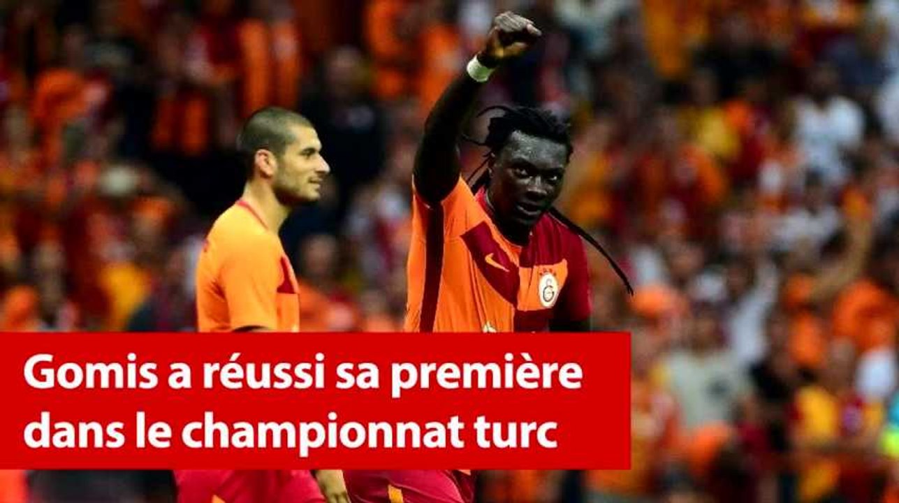 Le doublé de Gomis avec Galatasaray