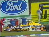 Gran Premio di Germania 1989 TMC: Incidente di Boutsen e ritiro di Nannini