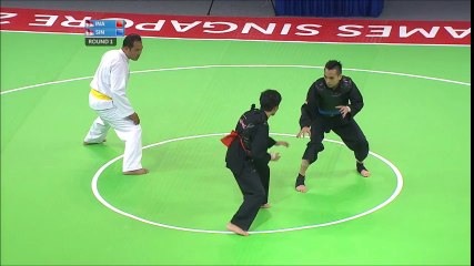 PENCAK SILAT インドネシアVS　　シンガポール