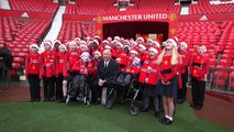 Sir Bobby Charlton honoured in Manchester United’s Christmas card #MUFCXmas