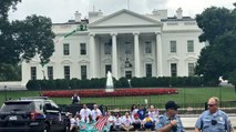 Activists March to White House in Support of DACA