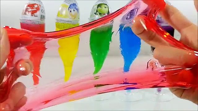 Surprise Eggs Gooey Slime Chocolate Disney Inside Out Toys