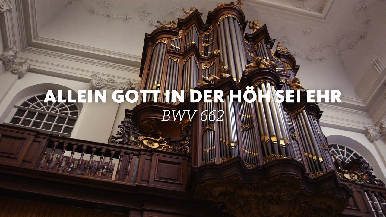 BACH BWV 662 Spel ENG