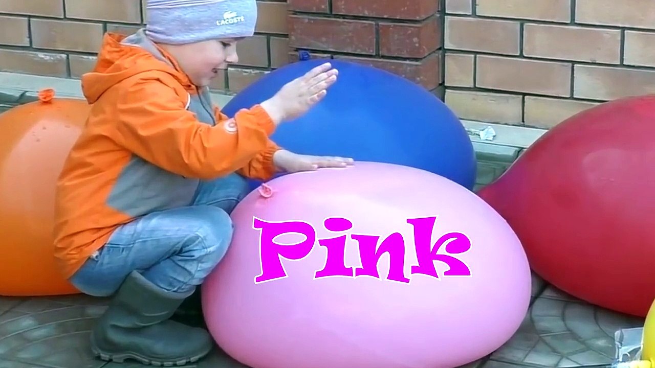 Balloon COLOR! Lear LEAR Color and Numbers with baby!