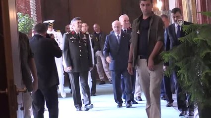 Kahraman'a, Kuvvet Komutanlarından Veda Ziyareti