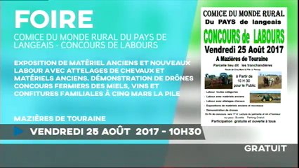 L'agenda du week-end