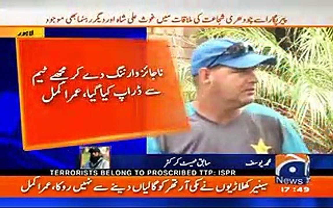Another Story Opened Umer vs Mickey Arthur