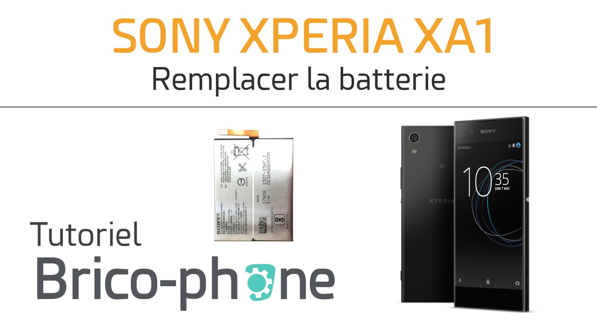 Sony Xperia XA1 : changer la batterie - Vidéo Dailymotion