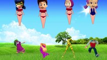 Wrong Dress Disney Princess Ryder Miraculous Mermaid Masha _Five Little Ducks Went Out One Day Song