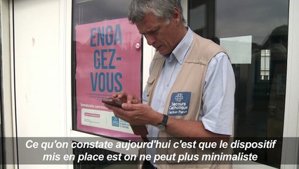 Calais: l'installation des sanitaires pour les migrants a débuté