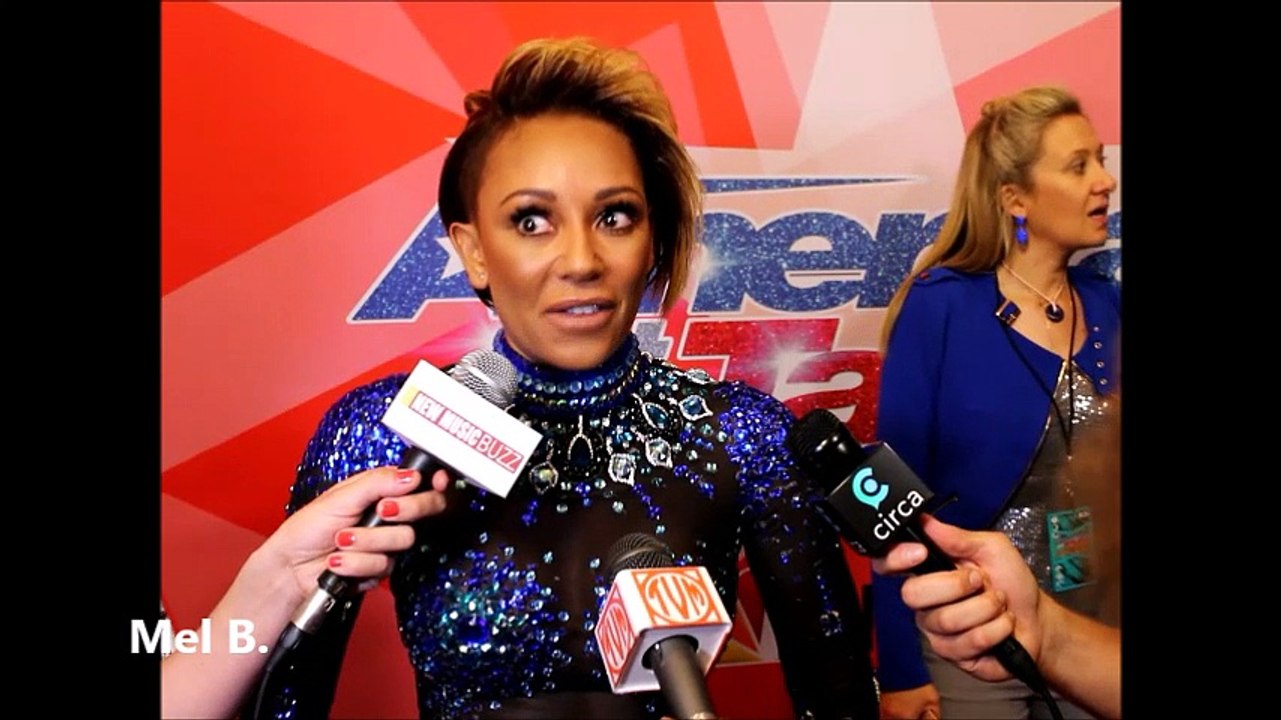 America's Got Talent 12  - Mel B Live Show Interview Aug 15 2017