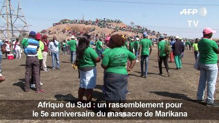 Afrique du Sud: 5e anniversaire du massacre de Marikana
