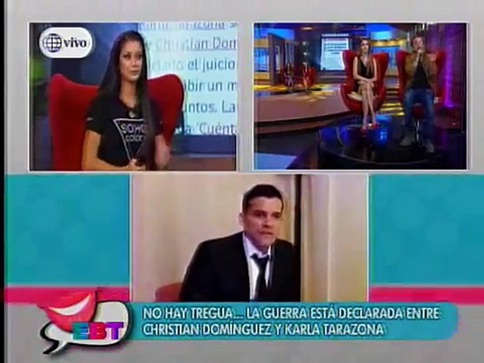 Christian Domínguez habló de audio que lo daría como ganador