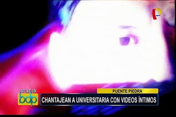 Puente Piedra: capturan a sujeto que extorsionaba a joven con video intimo