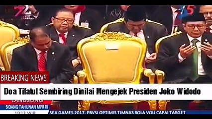 Ini Doa Tifatul Sembiring Yang Dinilai Netizen Sengaja Ejek Presiden Jokowi dan Jusuf Kalla