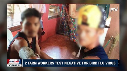 Two farm workers test negative for Bird Flu Virus