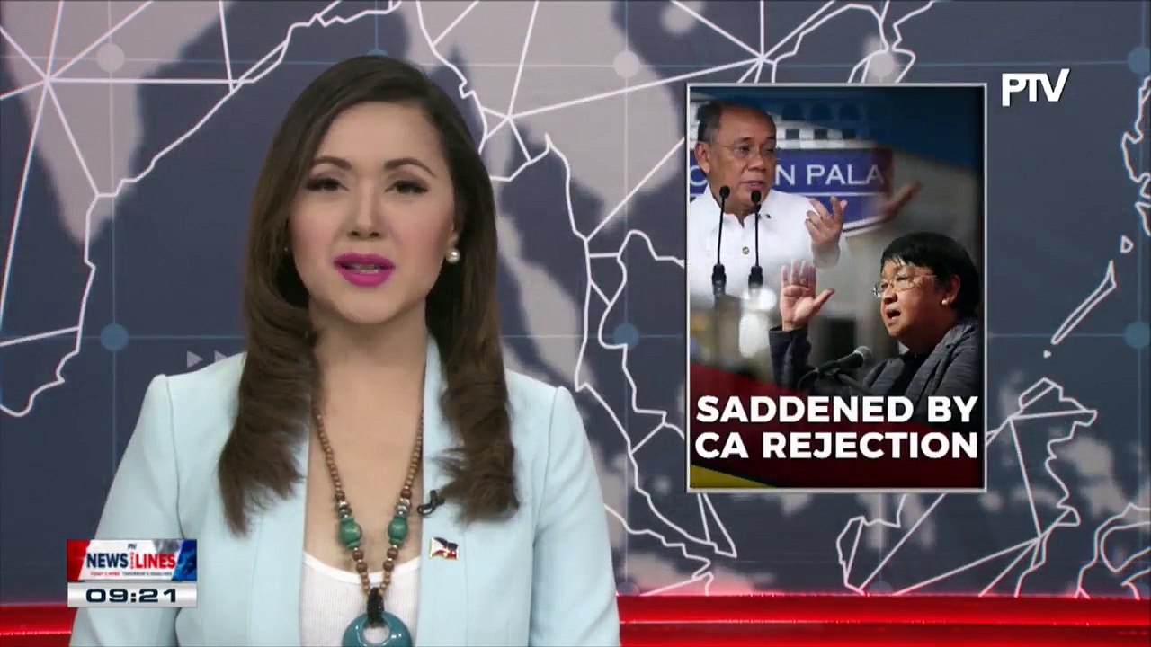 Palace saddened by C.A. rejection of Taguiwalo