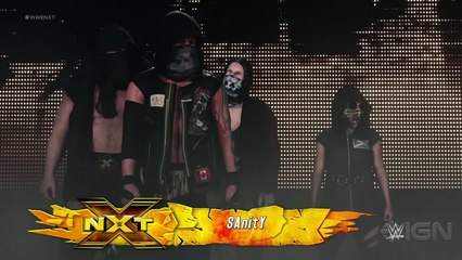 JoJo announcing SAnitY in WWE 2K18