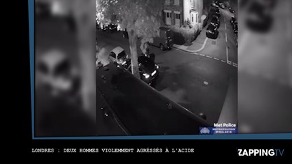 Londres : Deux hommes attaqués à l’acide par un gang (Vidéo)