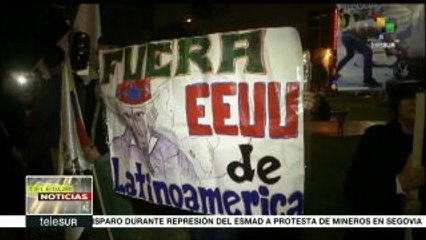 Peruanos rechazan amenazas de EEUU contra Venezuela