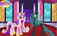 My little pony Transforms Princess Luna Cadance and Celestia Mane 7 Coloring Book for kids