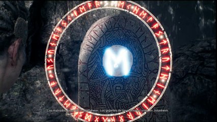 HellBlade. Gameplay Historia 1, Llegando a las puertas de Helheim la primera pelea y la mancha negra del brazo