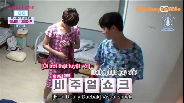 [Nasa Subteam][Vietsub] 170810 Wanna One Go Ep 2 - Minhyun x Jaehwan cut (Newlyweds Diary)