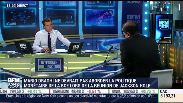 Les tendances sur les marchés: Mario Draghi ne devrait pas aborder la politique monétaire de la BCE lors de la réunion de Jackson Hole - 16/08