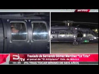 `La Tuta´ líder de los Caballeros Templarios es trasladado al penal El Altiplano