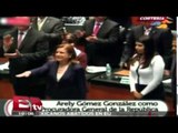 Arely Gómez ya es titular de la PGR; toma protesta en el Senado / Excélsior Informa