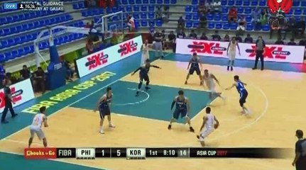 Gilas Pilipinas vs South Korea - 1st Quarter (FIBA Asia Cup 2017) August 16,2017