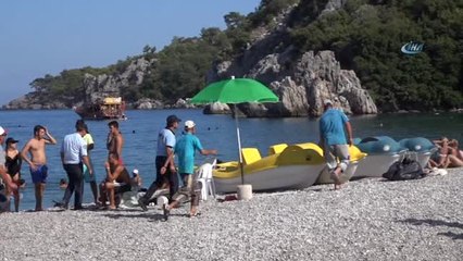 Olimpos'a Zabıta Baskını...vatandaşın İhbar Ettiği Tekne ve Fiberbotlara Operasyon
