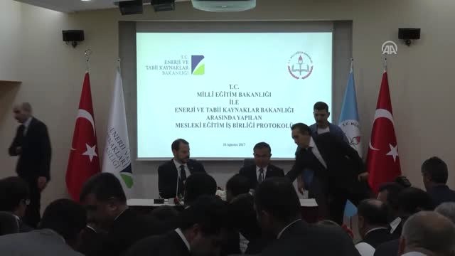 Mesleki Eğitim İş Birliği Protokolü - Milli Eğitim Bakanı Yılmaz