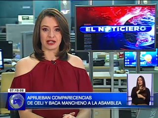 Aprueban comparecencias de Celi y Baca Mancheno a la Asamblea