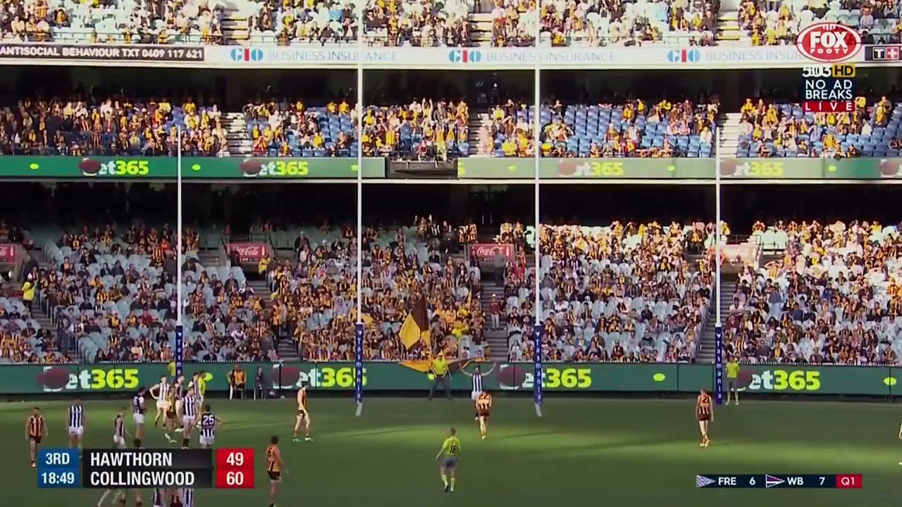 AFL 2016: Round 23 Hawthorn highlights vs. Collingwood