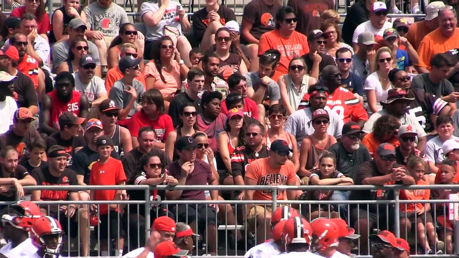 Cleveland Browns Orange and Brown Scrimmage at Ohio State