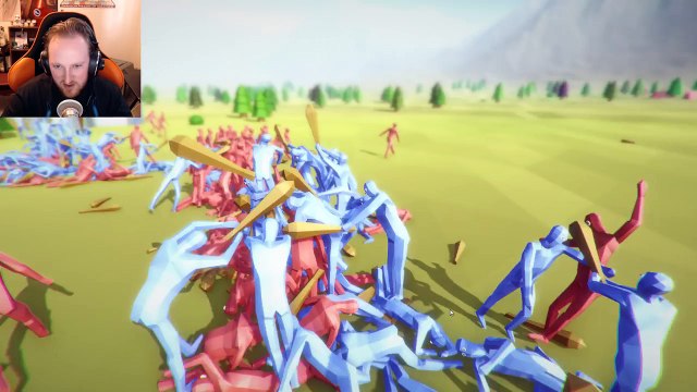 The Barbarian Horde vs The Peasant Zombie Army! ➤ Totally Accurate Battle Simulator Gamepl