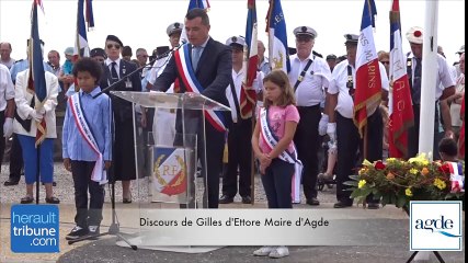 commémoration du débarquement de provence - Cap d'Agde 15 aout 2017