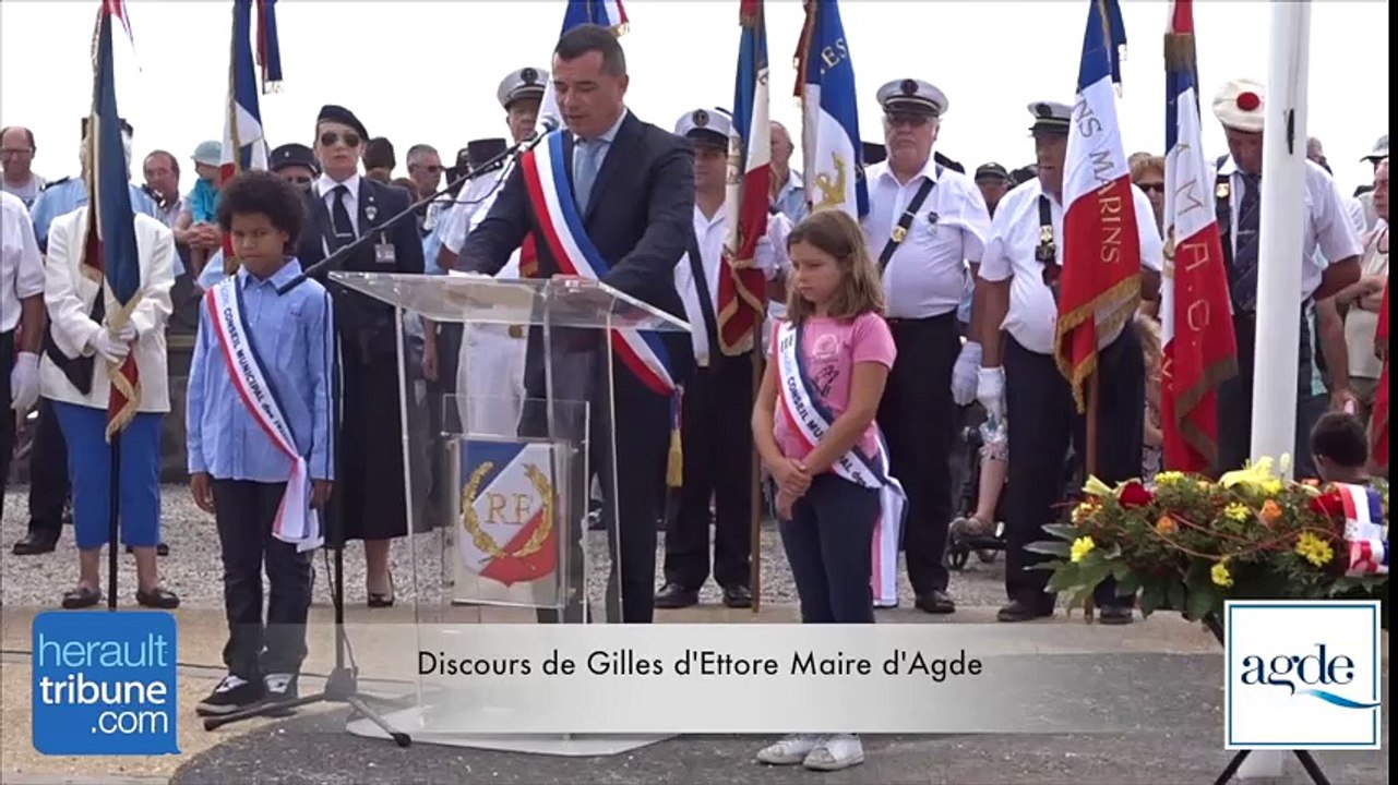 commémoration du débarquement de provence - Cap d'Agde 15 aout 2017