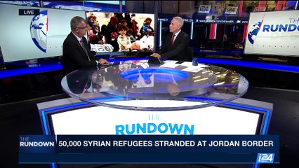 THE RUNDOWN | 50,000 Syrian refugees stranded at Jordan border | Wednesday, August 16th 2017