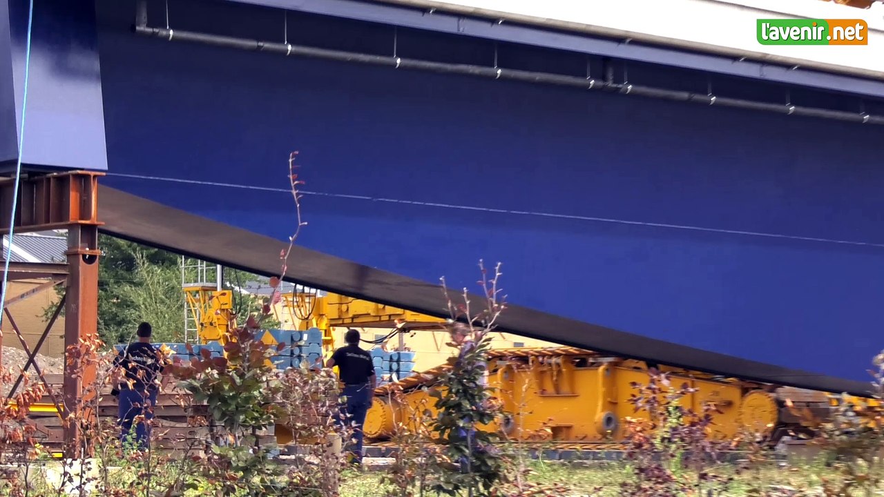 L'Avenir - Un pont voyage d'Andenne à Tamines