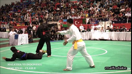 ペンチャック・シラトworld champion インドネシアVSマレーシアフィナーレ