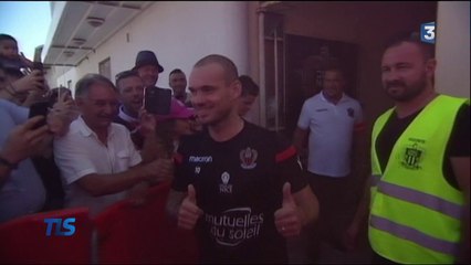Wesley Sneijder, la nouvelle star de l'OGC Nice