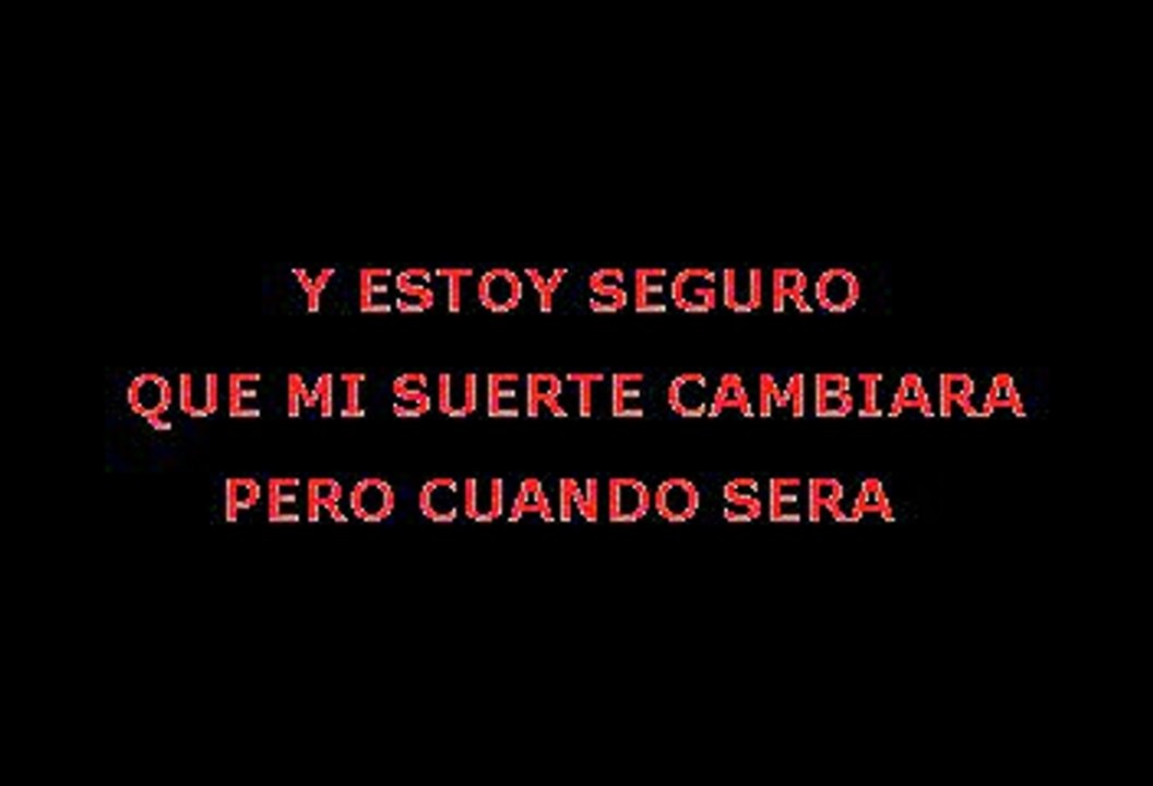 Hector Lavoe - El Dia De Mi Suerte Salsa (Karaoke)