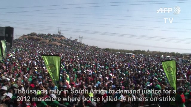 Anger boils five years after S.African massacre of miners
