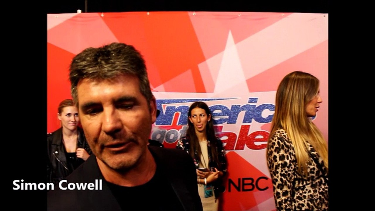 Simon Cowell interview - AGT12 Live Shows Week 1 August 15 2017